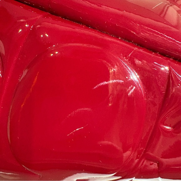 Coach Gallery Embossed Patent Leather monogram tote bag purse - Picture 7 of 16